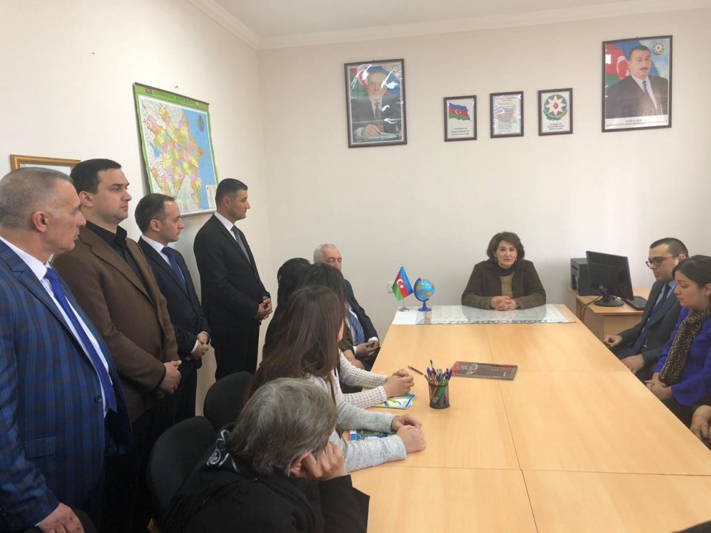 Nazir müavini Cocuq Mərcanlıda ADU-nun tələbələri ilə görüşdü- FOTO