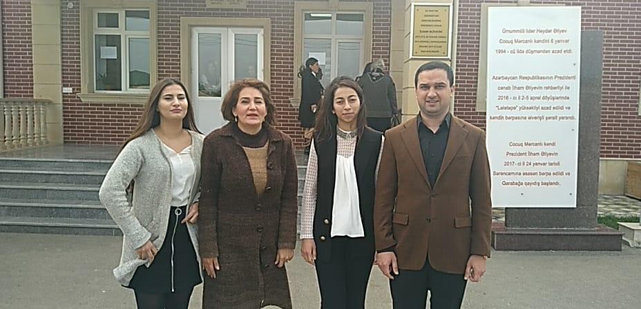 Nazir müavini Cocuq Mərcanlıda ADU-nun tələbələri ilə görüşdü- FOTO