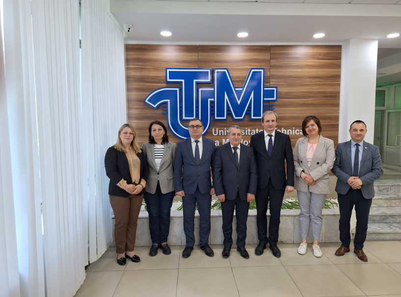 Moldova Texniki Universitetinin rektoru AzTU-nun nümayəndələri ilə görüşüb