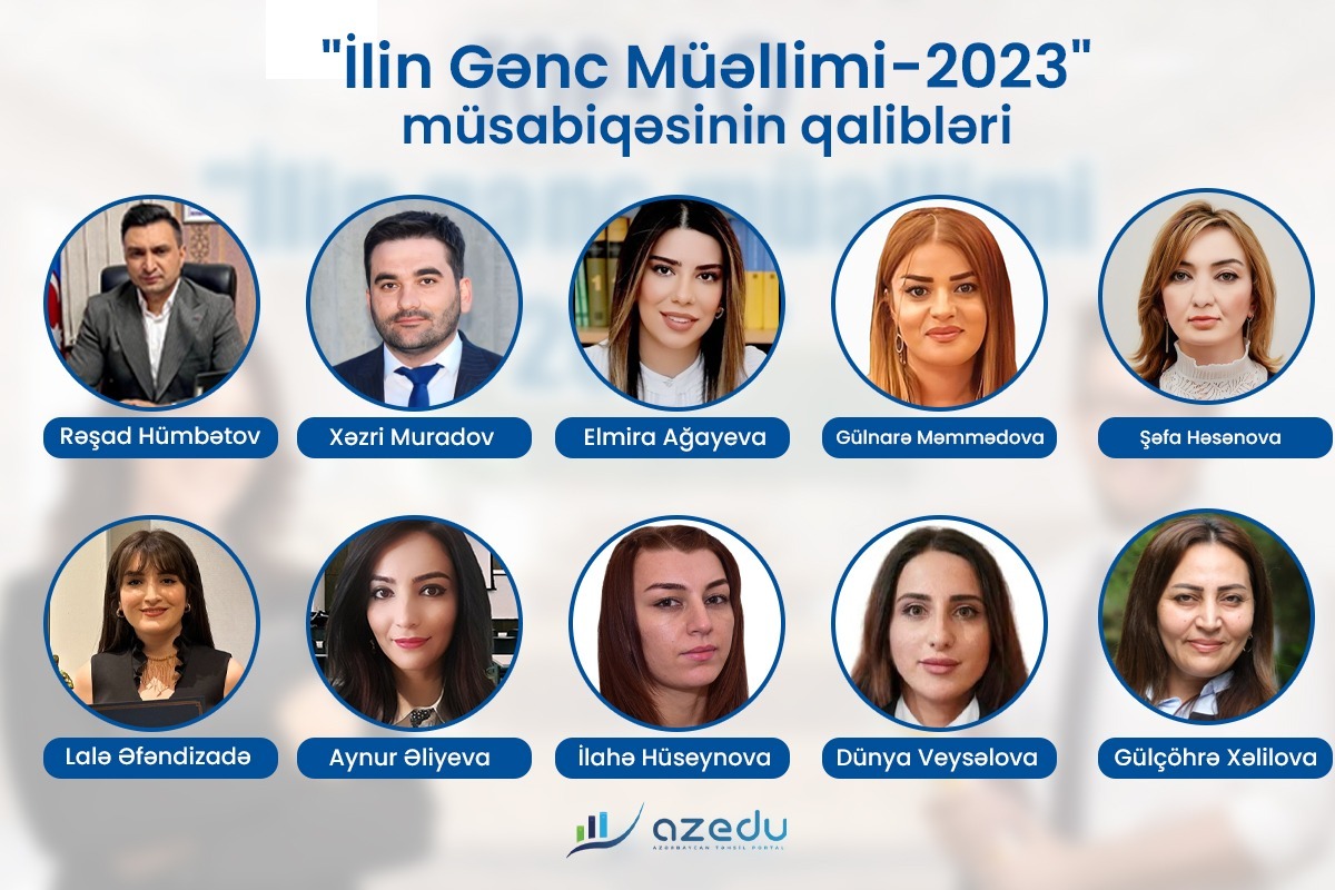 “İlin Gənc Müəllimi-2023” müsabiqəsinin qalibləri - SİYAHI